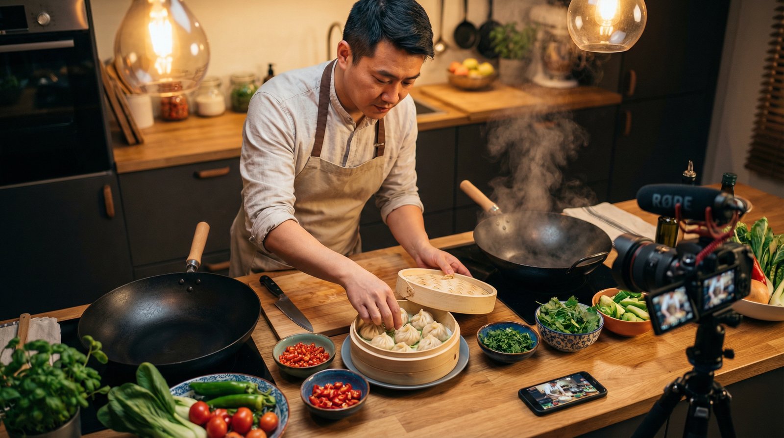 抖荫短视频美食视频